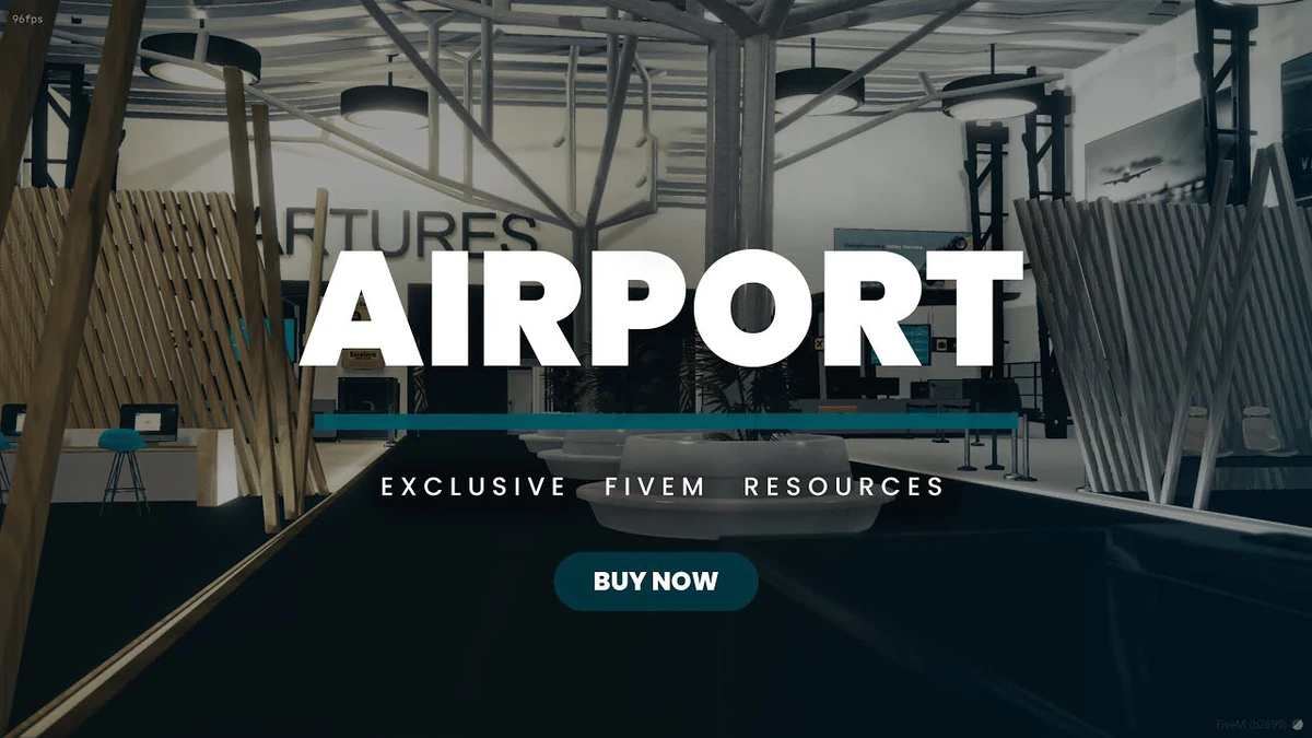 LSIA Airport MLO – Fully Open Source | FiveM Interior